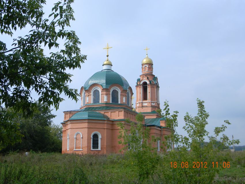 Церковь Троицы Живоначальной, Малинки (Данковский район, Липецкая область). фасады