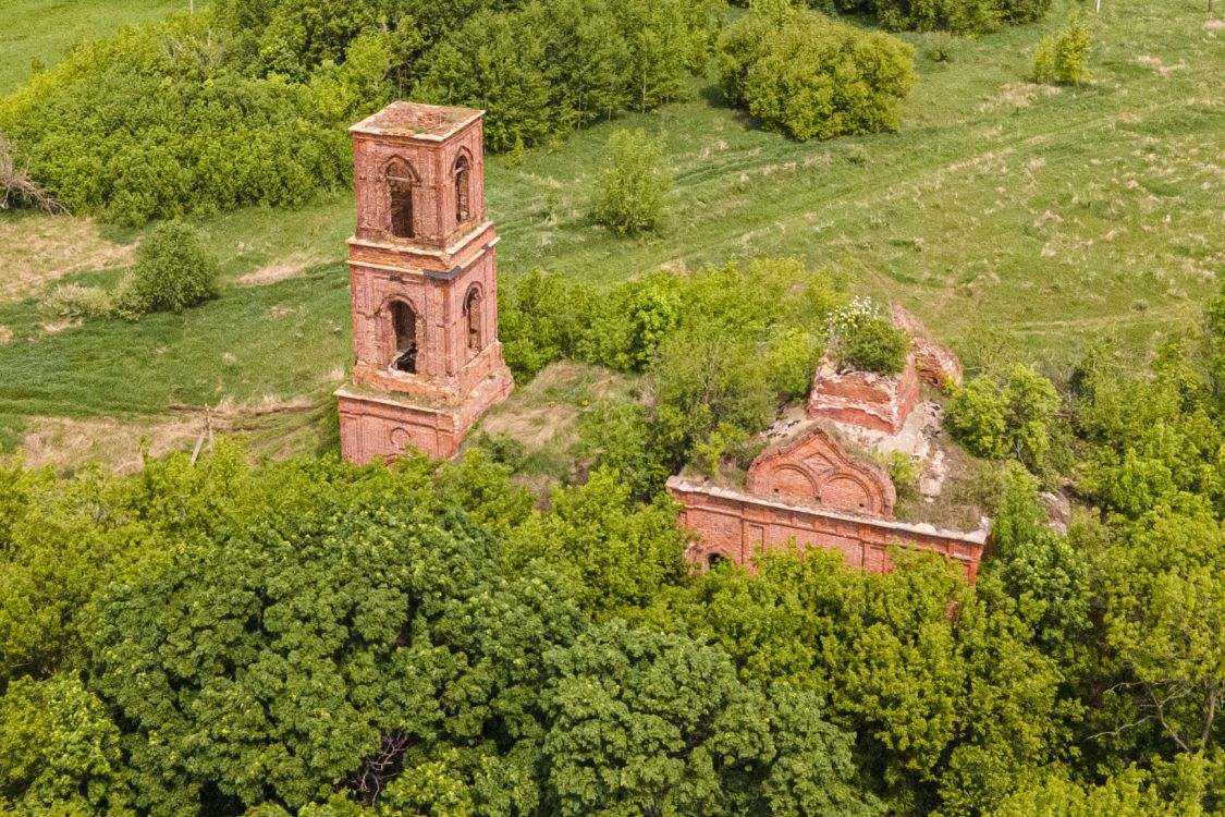Церковь Покрова Пресвятой Богородицы, Телепнево (Данковский район, Липецкая область). фасады