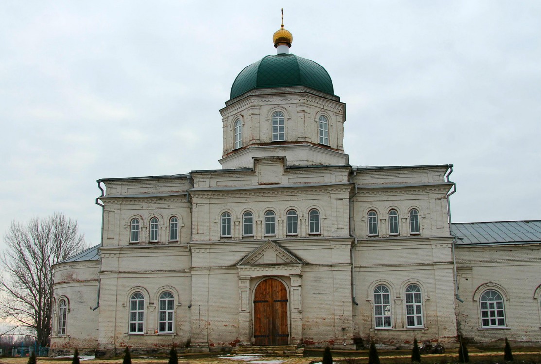 Церковь Троицы Живоначальной, Большой Хомутец (Добровский район, Липецкая область). фасады