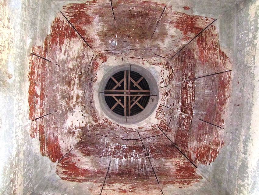 Церковь Воскресения Христова, Воскресенское (Воскресенский с/с) (Данковский район, Липецкая область). интерьер и убранство, свод главного объема