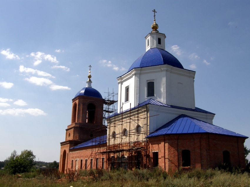 Церковь Михаила Архангела, Петровское (Измалковский район, Липецкая область). фасады