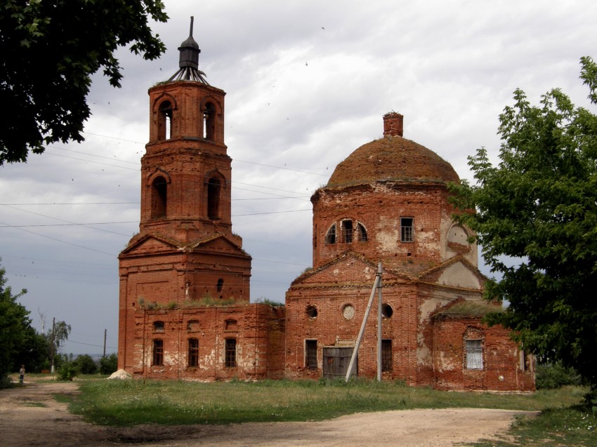 Церковь Покрова Пресвятой Богородицы, Голиково (Елецкий район и г. Елец, Липецкая область). фасады