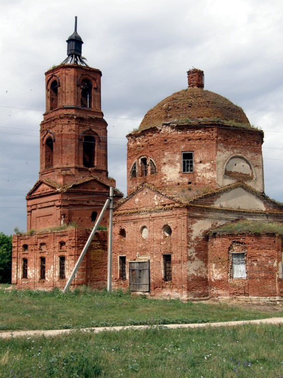 Церковь Покрова Пресвятой Богородицы, Голиково (Елецкий район и г. Елец, Липецкая область). фасады