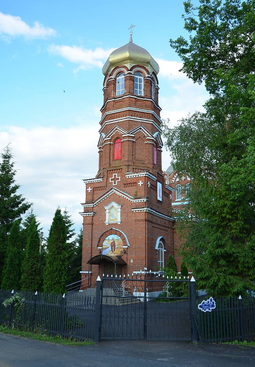фасады. Церковь Иоанна Предтечи, Махоново (Добровский район, Липецкая область)