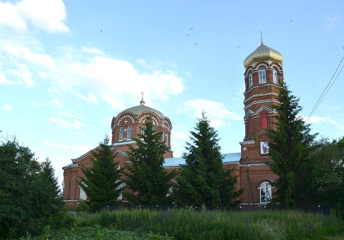 фасады. Церковь Иоанна Предтечи, Махоново (Добровский район, Липецкая область)