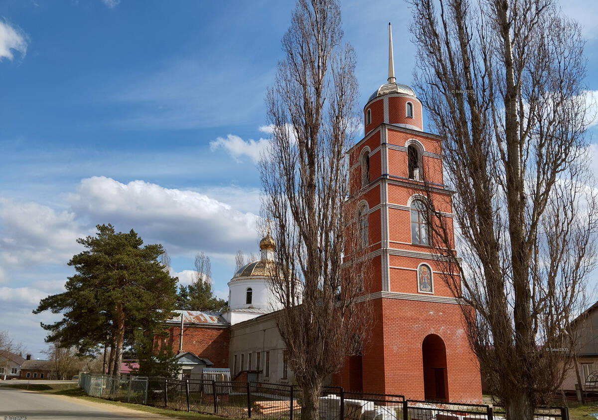 Церковь Покрова Пресвятой Богородицы, Ратчино (Добровский район, Липецкая область). фасады