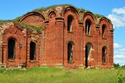 Церковь Покрова Пресвятой Богородицы, Алтарная часть храма<br>, Сухой Ольшанец, Долгоруковский район, Липецкая область