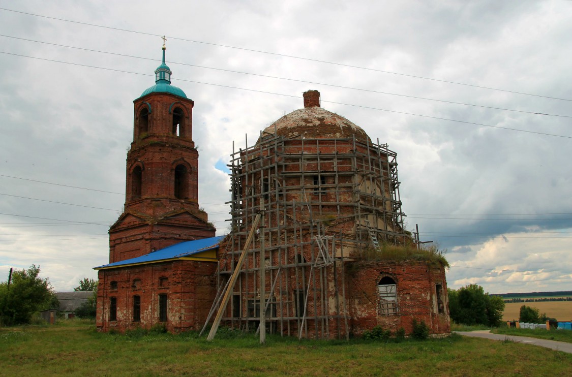 Голиково. Церковь Покрова Пресвятой Богородицы. фасады