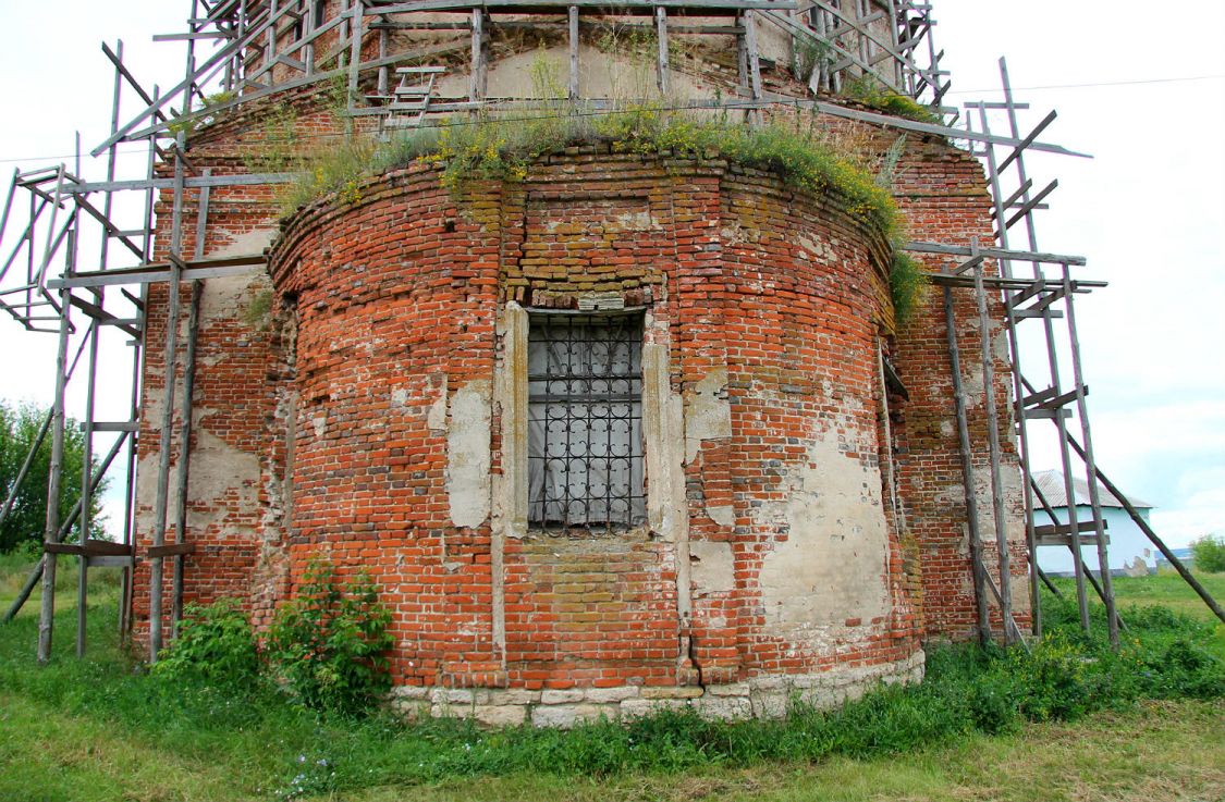 Церковь Покрова Пресвятой Богородицы, Голиково (Елецкий район и г. Елец, Липецкая область). документальные фотографии, апсида