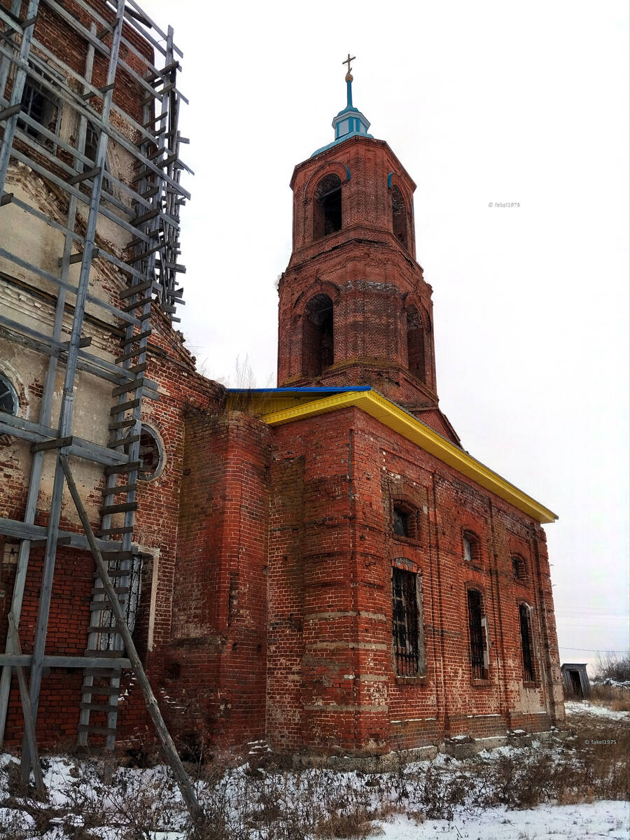 Церковь Покрова Пресвятой Богородицы, Голиково (Елецкий район и г. Елец, Липецкая область). архитектурные детали