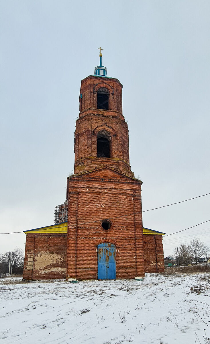 Церковь Покрова Пресвятой Богородицы, Голиково (Елецкий район и г. Елец, Липецкая область). документальные фотографии