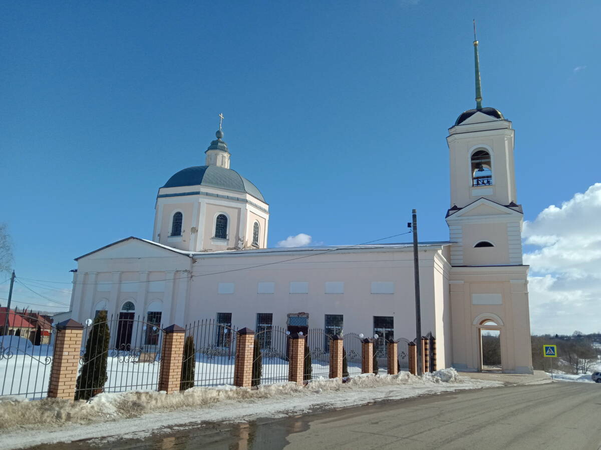 Церковь Георгия Победоносца, Казаки (Елецкий район и г. Елец, Липецкая область). фасады