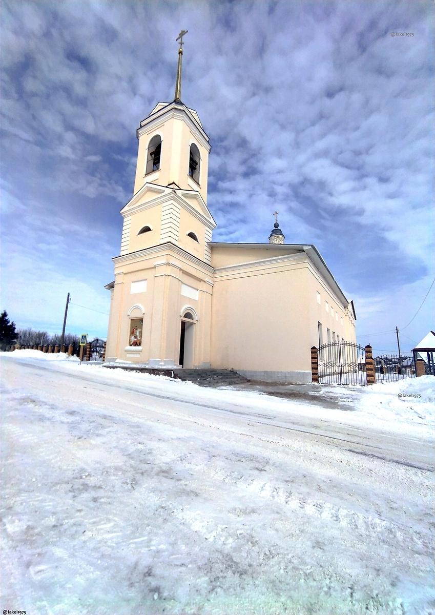фасады. Церковь Георгия Победоносца, Казаки (Елецкий район и г. Елец, Липецкая область)