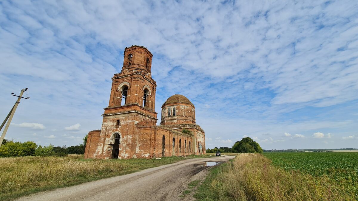 Церковь Смоленской иконы Божией Матери, Танеевка (Елецкий район и г. Елец, Липецкая область). фасады