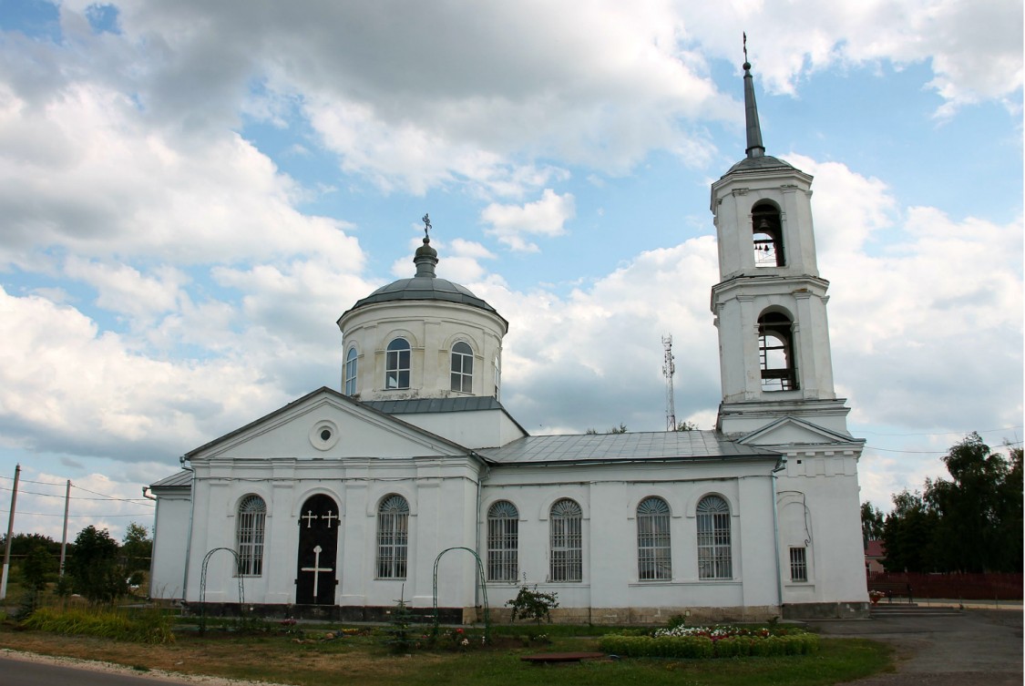 Церковь Троицы Живоначальной, Гнилуша (Задонский район, Липецкая область). фасады, северный фасад