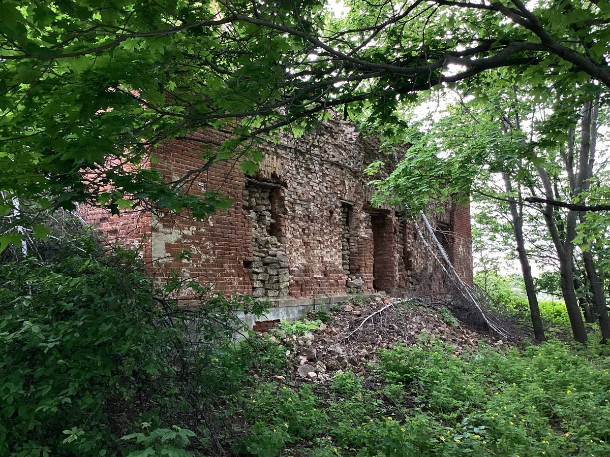 Северный фасад, фасады. Церковь иконы Божией Матери 