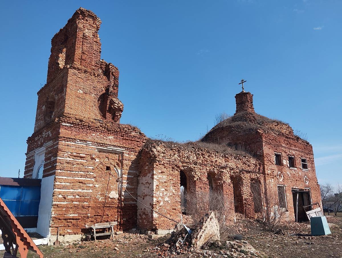 фасады. Церковь Михаила Архангела, Пожарово (Измалковский район, Липецкая область)