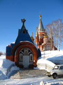 Ижевск. Неизвестная часовня при кафедральном соборе