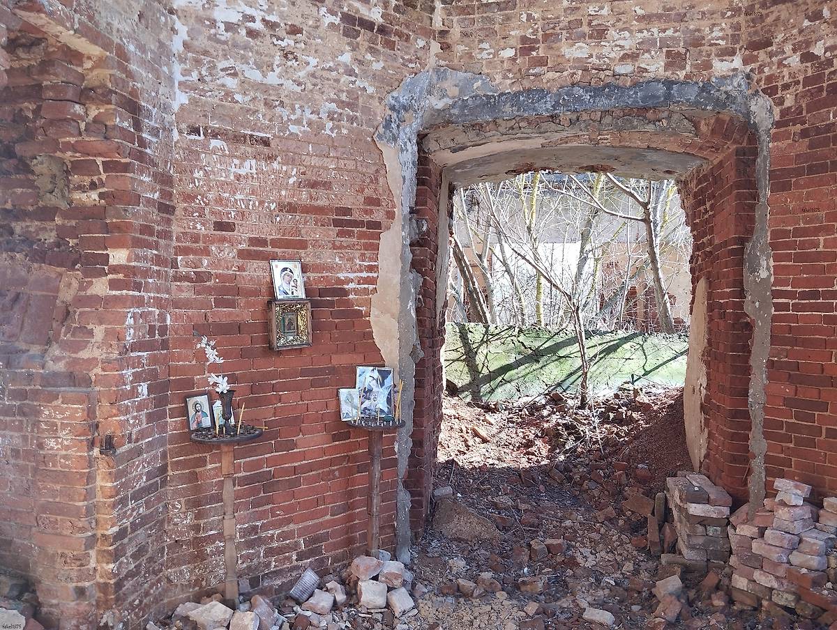 интерьер и убранство. Церковь Иоанна Предтечи, Предтечево (Измалковский район, Липецкая область)