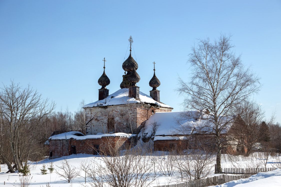 Церковь Казанской иконы Божией Матери, Вышеславское (Гаврилов-Ямский район, Ярославская область). фасады