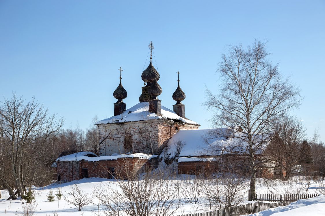 Вышеславское. Церковь Казанской иконы Божией Матери. фасады