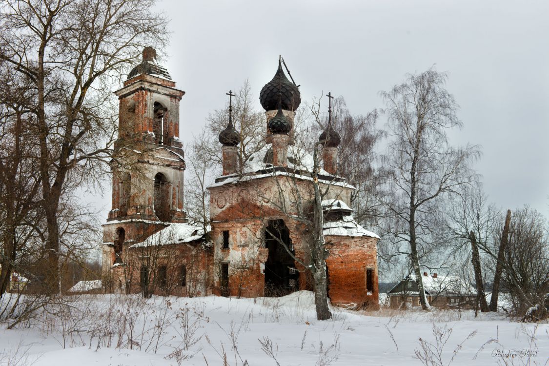 Степанчиково. Церковь Рождества Пресвятой Богородицы. фасады