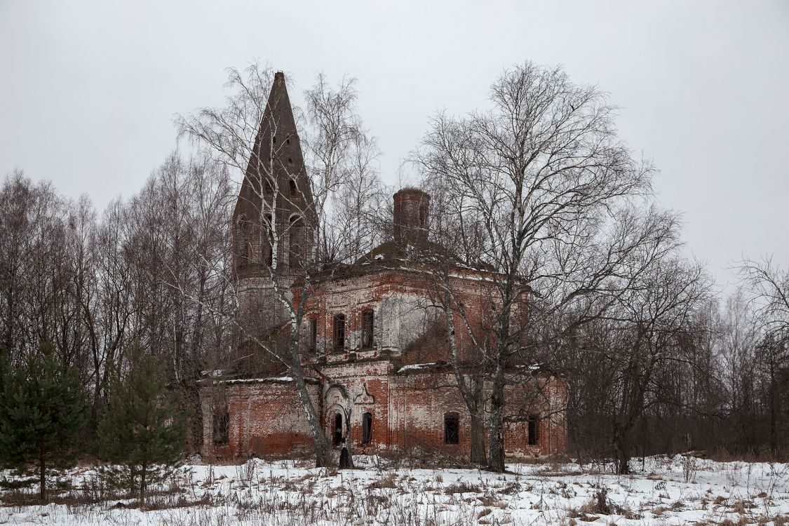 Церковь Николая Чудотворца, Тюгаево (Комсомольский район, Ивановская область). фасады