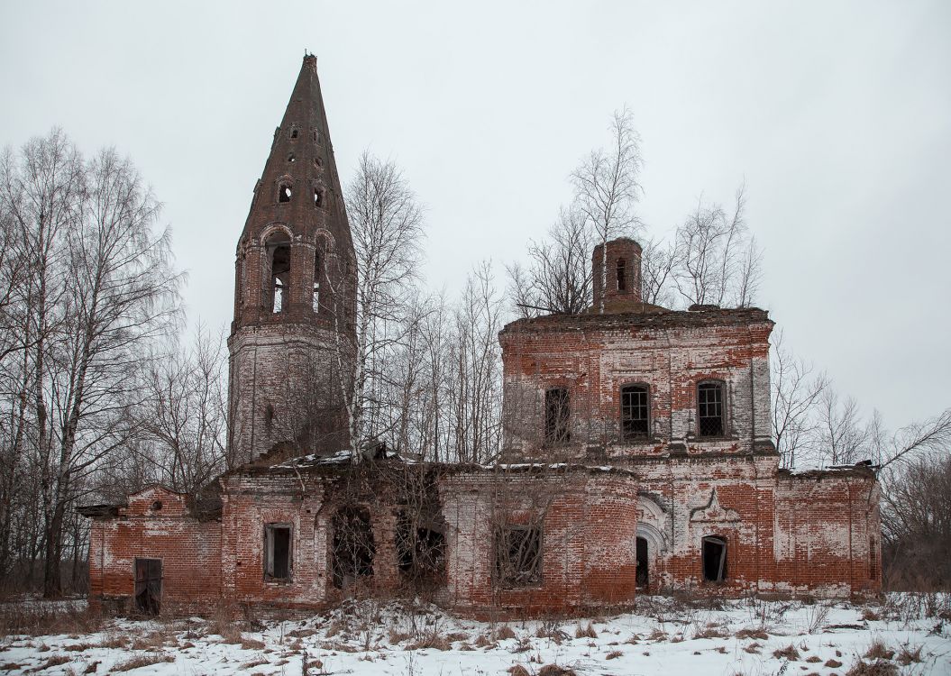 Церковь Николая Чудотворца, Тюгаево (Комсомольский район, Ивановская область). фасады