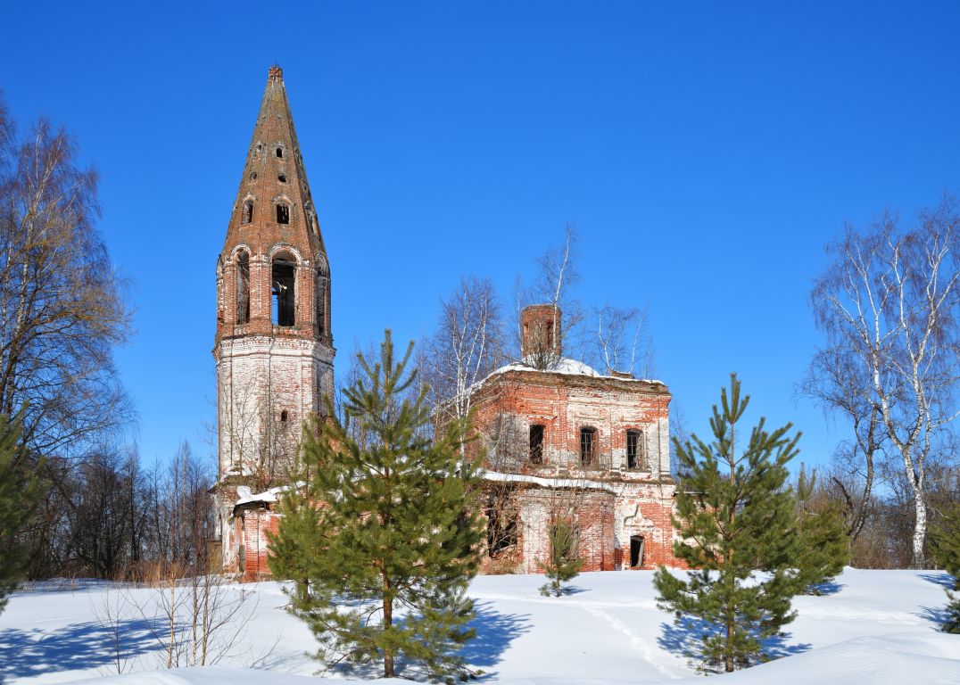 Тюгаево. Церковь Николая Чудотворца. фасады