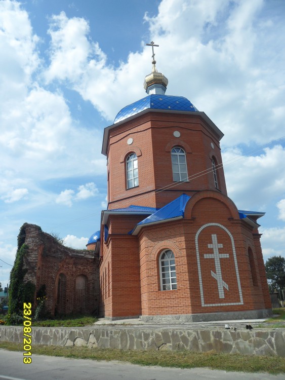 Церковь Тихвинской иконы Божией Матери, Доброе (Добровский район, Липецкая область). фасады
