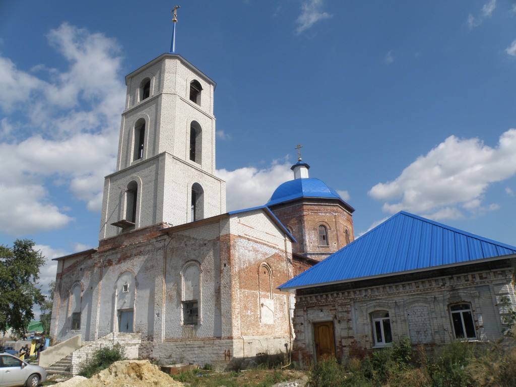Церковь Рождества Пресвятой Богородицы, Доброе (Добровский район, Липецкая область). документальные фотографии