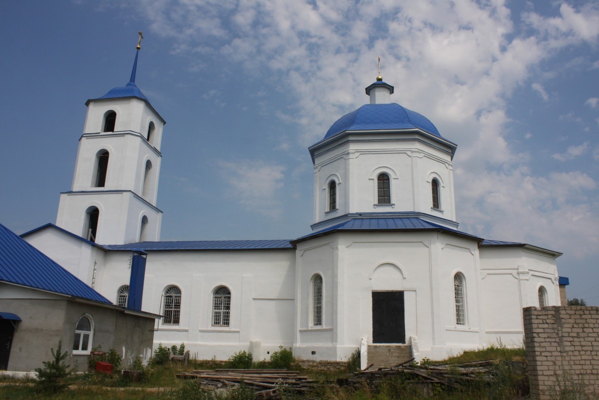 Церковь Рождества Пресвятой Богородицы, Доброе (Добровский район, Липецкая область). фасады