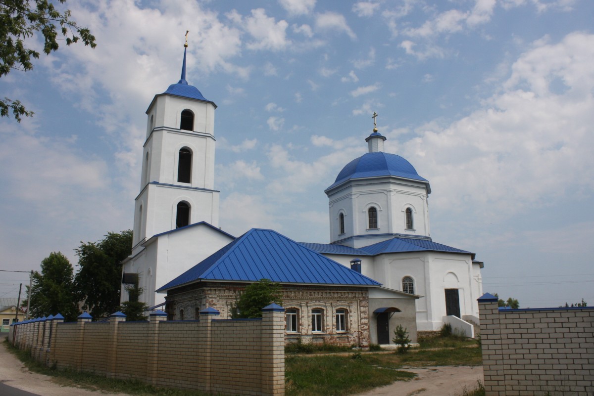 Церковь Рождества Пресвятой Богородицы, Доброе (Добровский район, Липецкая область). фасады