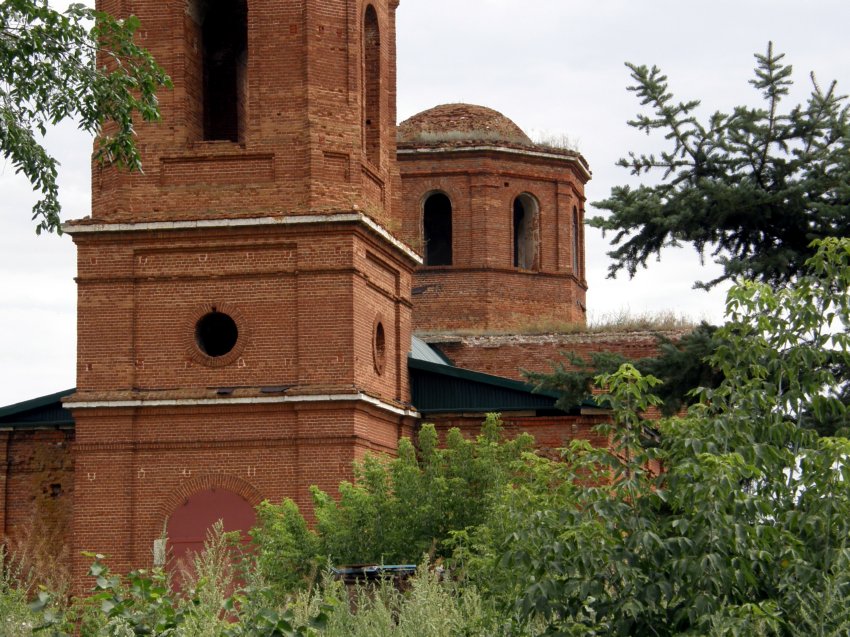 Ериловка. Церковь Александра Невского. документальные фотографии