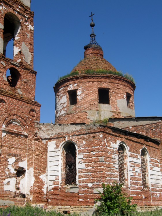 Церковь Троицы Живоначальной, Крутое (Елецкий район и г. Елец, Липецкая область). архитектурные детали
