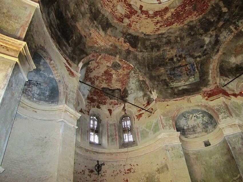 Церковь Рождества Христова, Круглое (Данковский район, Липецкая область). интерьер и убранство, интерьер, западная часть