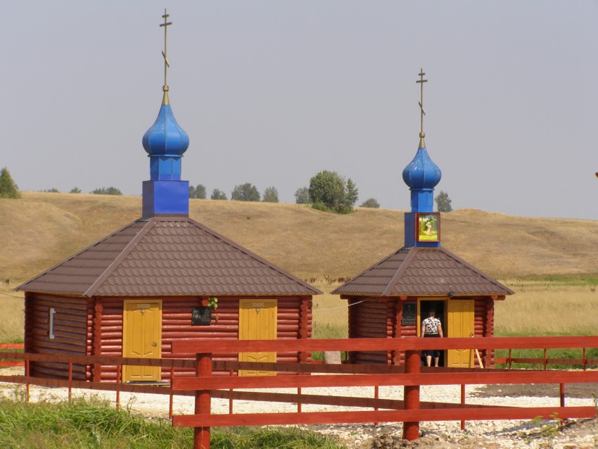 Часовня Серафима Саровского, Атюрьево (Атюрьевский район, Республика Мордовия). общий вид в ландшафте