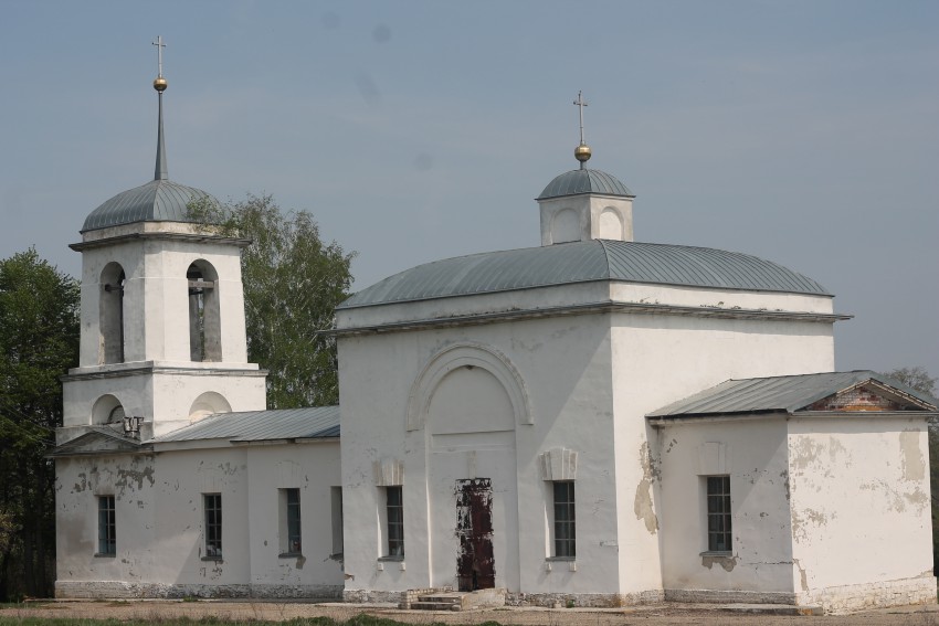 Церковь Воскресения Христова, Воскресенское (Октябрьского с/с) (Данковский район, Липецкая область). фасады