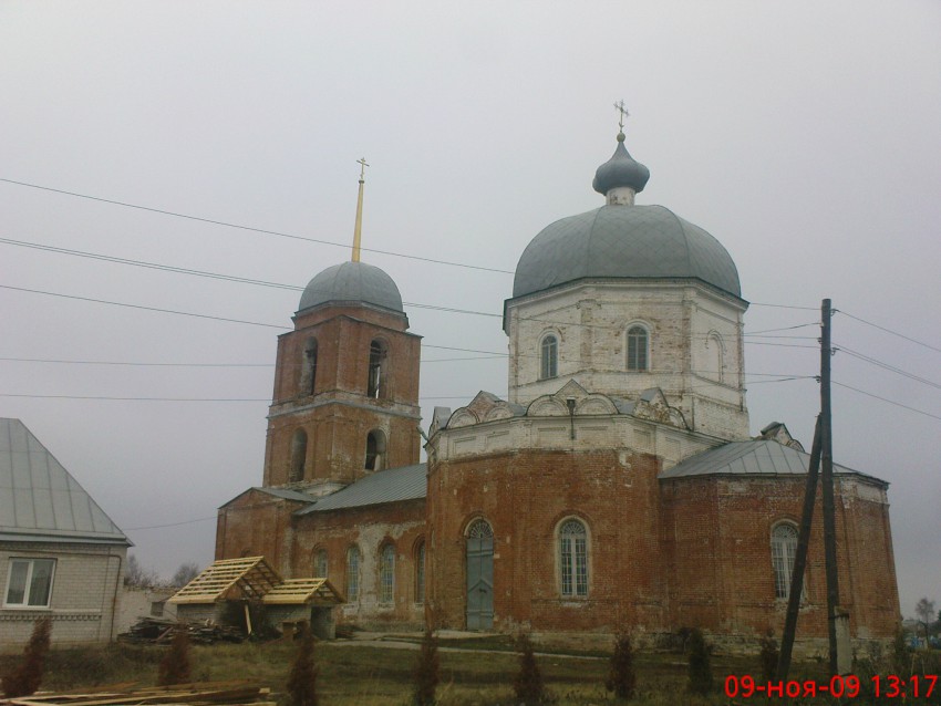 Церковь Казанской иконы Божией Матери, Доброе (Добровский район, Липецкая область). фасады