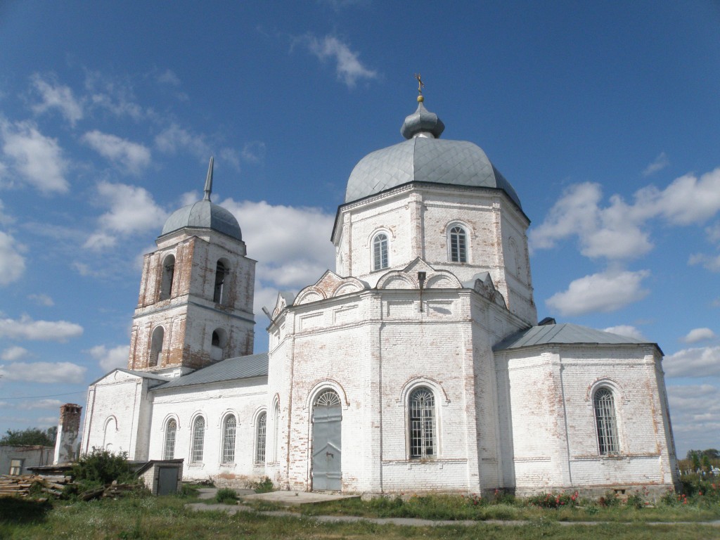 Церковь Казанской иконы Божией Матери, Доброе (Добровский район, Липецкая область). фасады