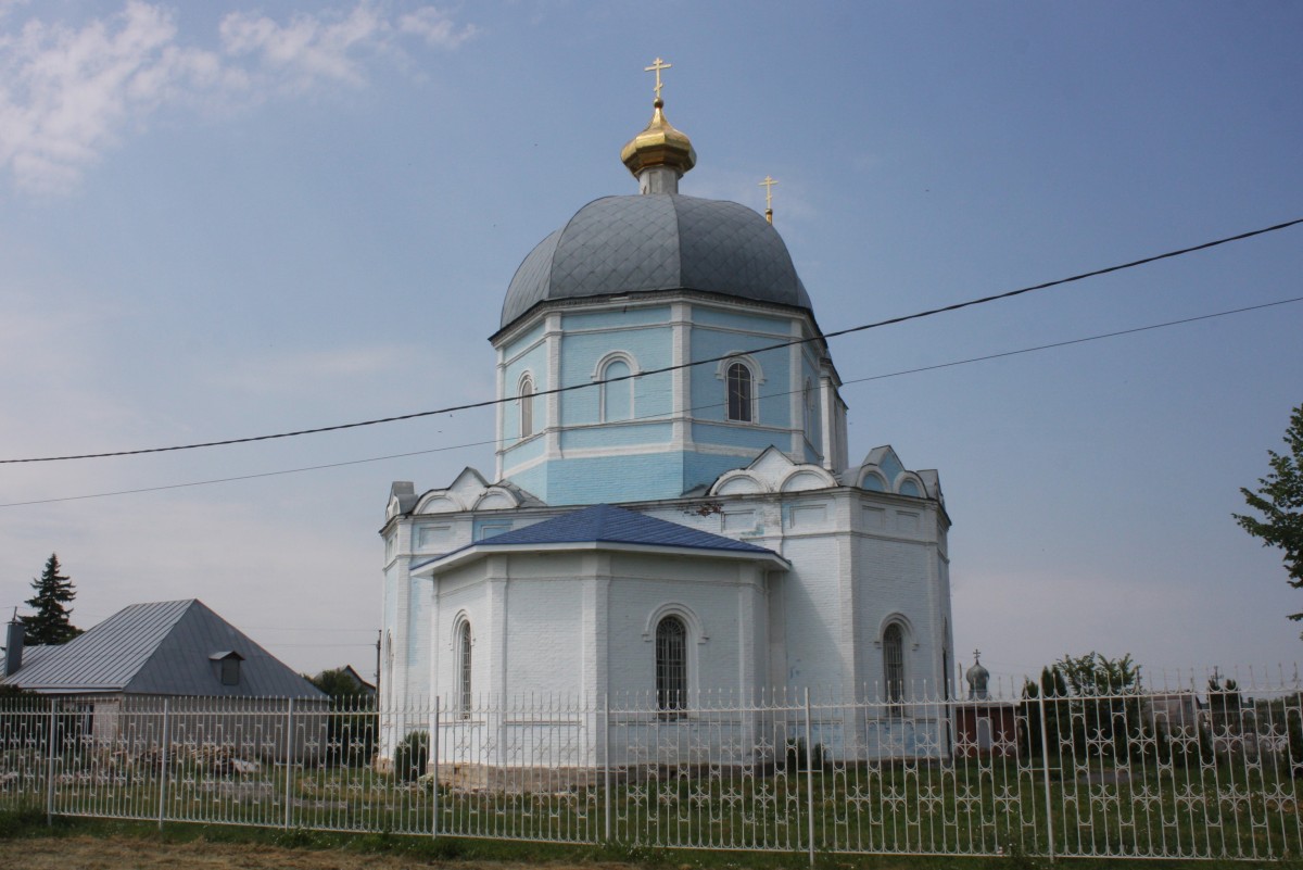 Церковь Казанской иконы Божией Матери, Доброе (Добровский район, Липецкая область). фасады