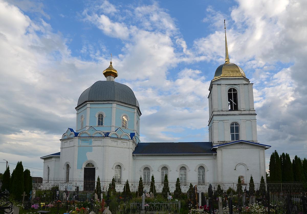 фасады. Церковь Казанской иконы Божией Матери, Доброе (Добровский район, Липецкая область)