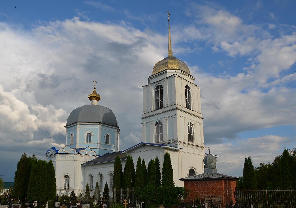 фасады. Церковь Казанской иконы Божией Матери, Доброе (Добровский район, Липецкая область)