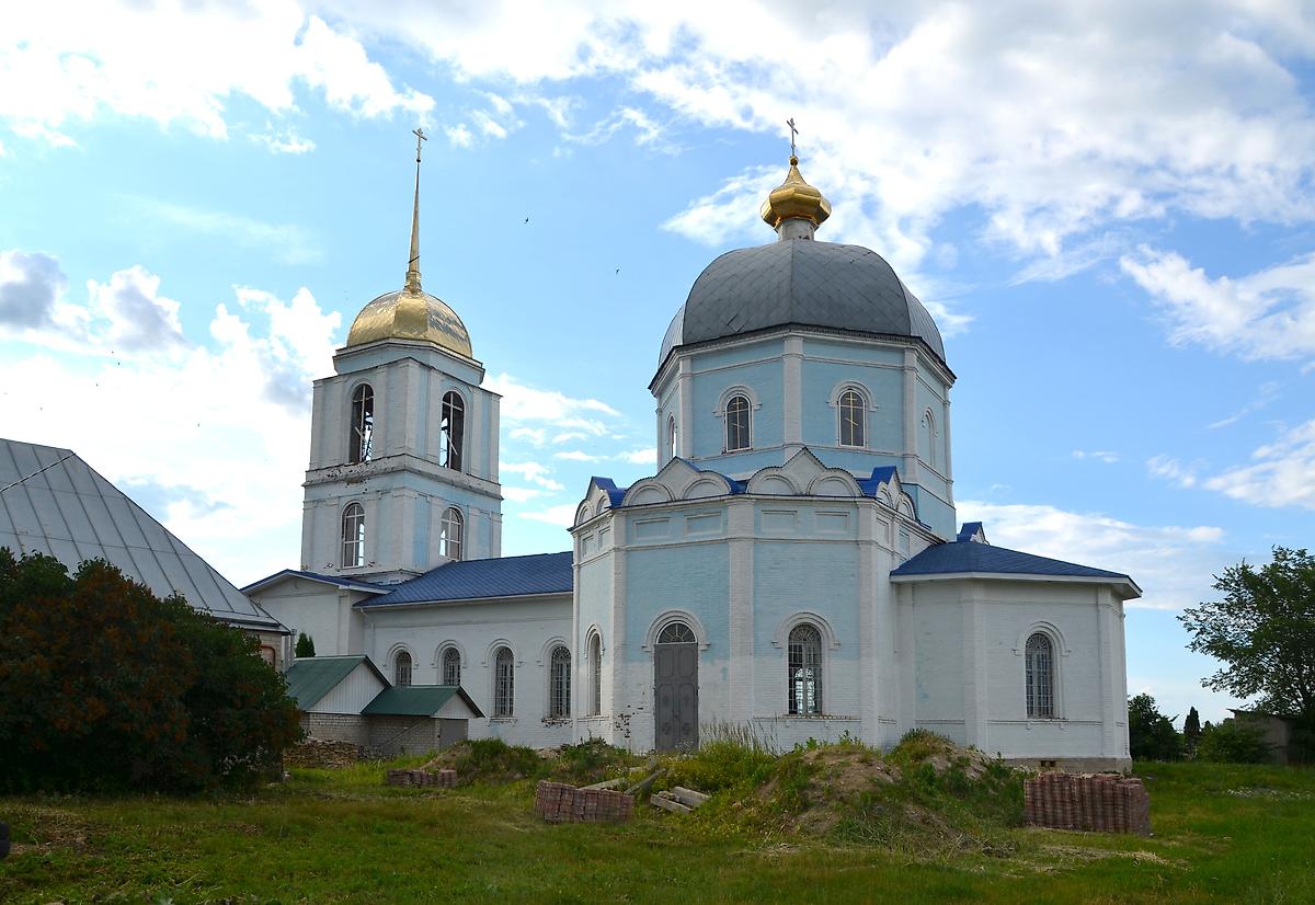 фасады. Церковь Казанской иконы Божией Матери, Доброе (Добровский район, Липецкая область)