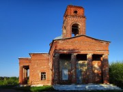 Церковь Сергия Радонежского, Вид с запада<br>, Сланское, Лев-Толстовский район, Липецкая область