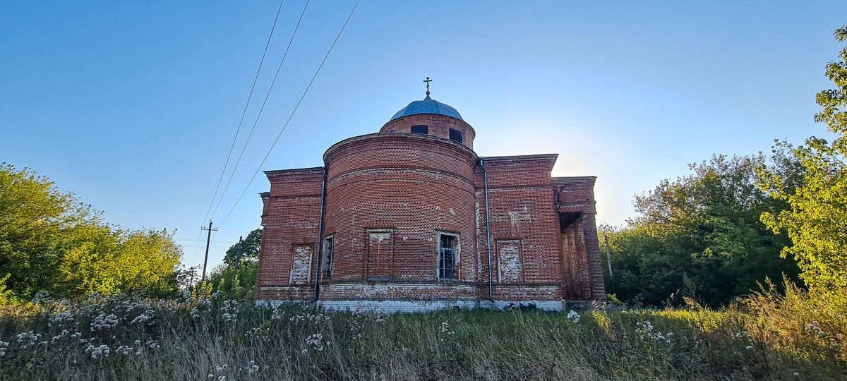 Церковь Сергия Радонежского, Сланское (Лев-Толстовский район, Липецкая область). фасады