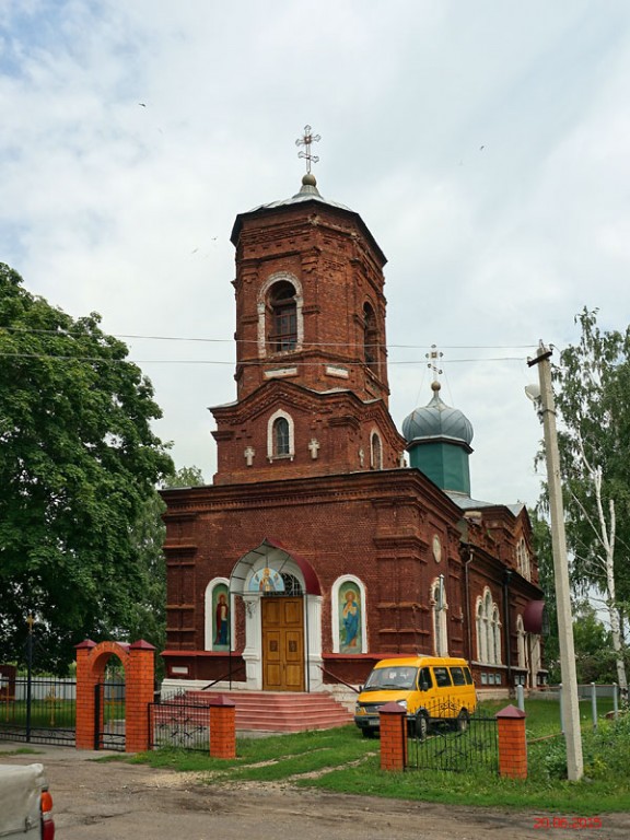 Церковь Николая Чудотворца, Острый Камень (Лев-Толстовский район, Липецкая область). фасады
