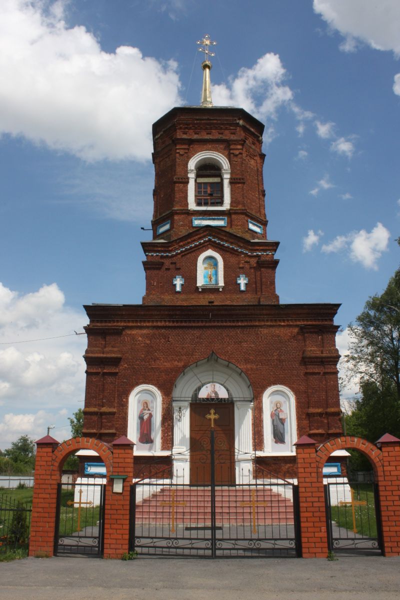 Острый Камень. Церковь Николая Чудотворца. фасады