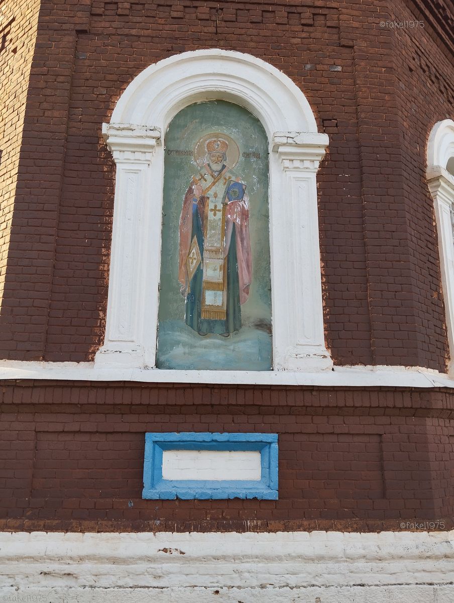 архитектурные детали. Церковь Николая Чудотворца, Острый Камень (Лев-Толстовский район, Липецкая область)