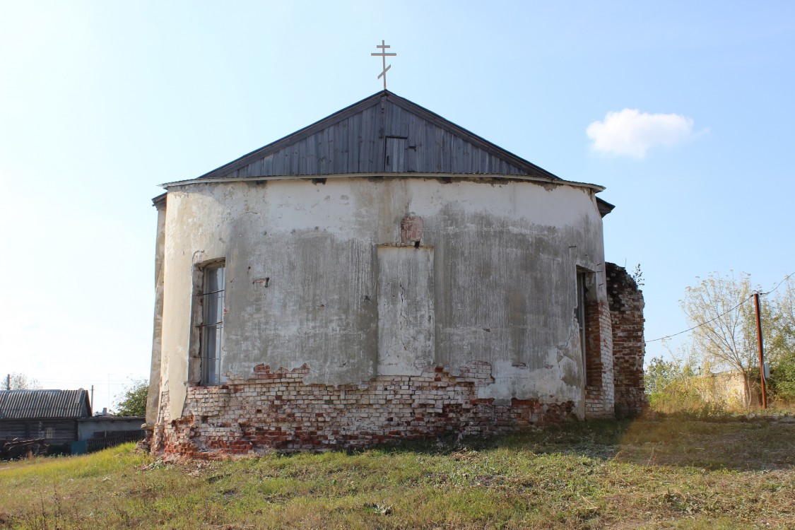 Церковь Рождества Христова, Гагарино (Лев-Толстовский район, Липецкая область). фасады, Восточный фасад